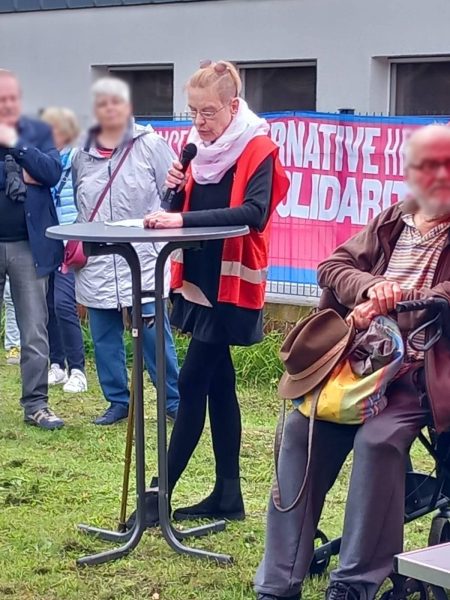 Rede von Sonja Crämer-Gembalczyk zum Anti-Kriegs-Tag 2023 in Lüdinghausen